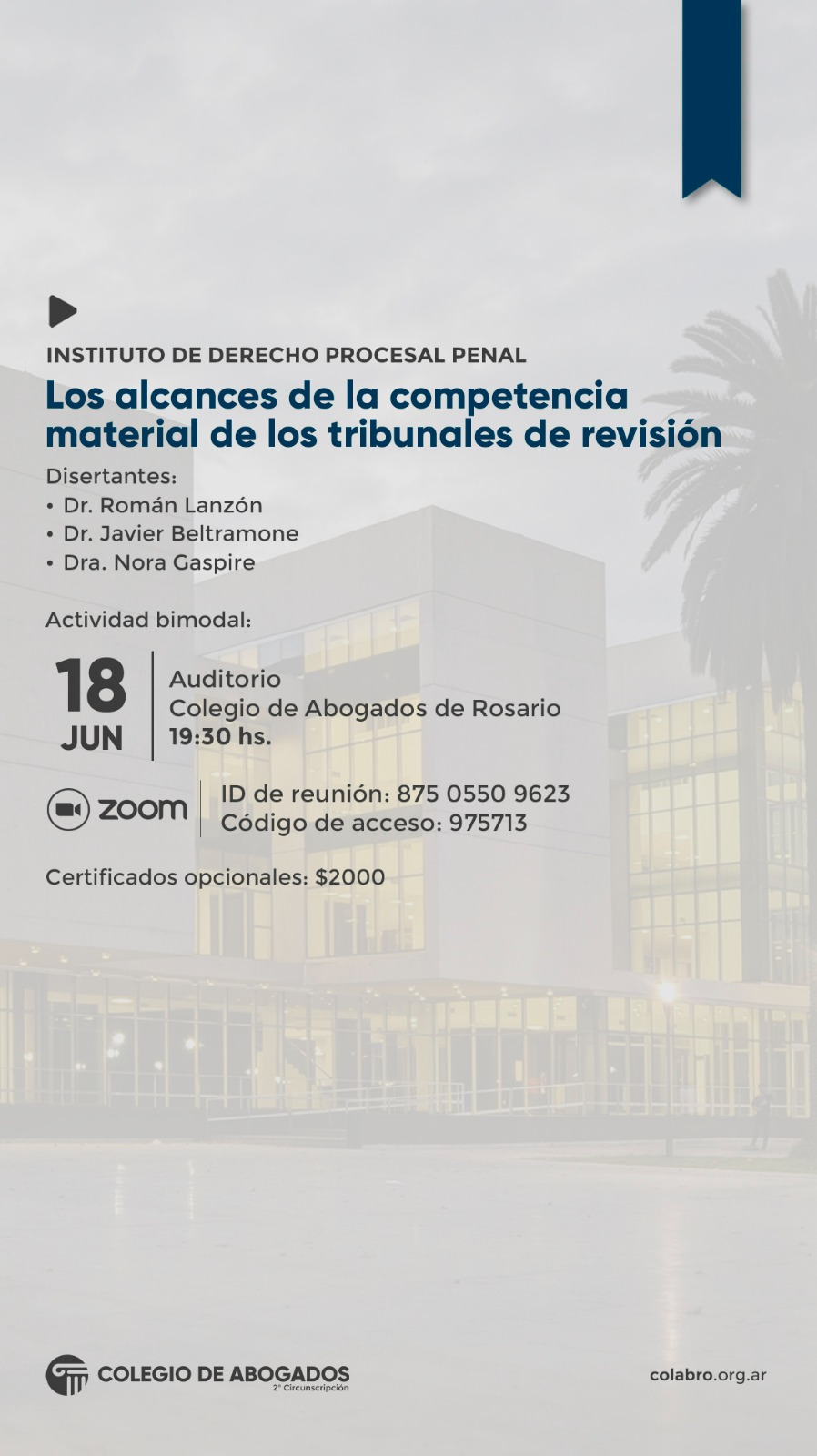 Los alcances de la competencia material de los tribunales de revisión - 18/06/2024